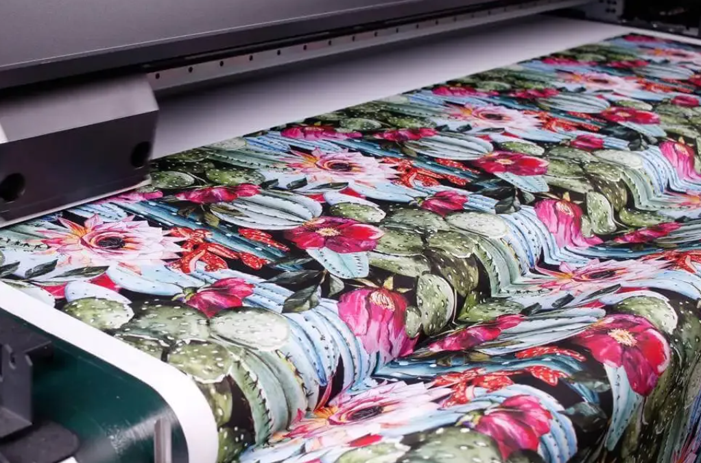 Printed textile and souvenir materials